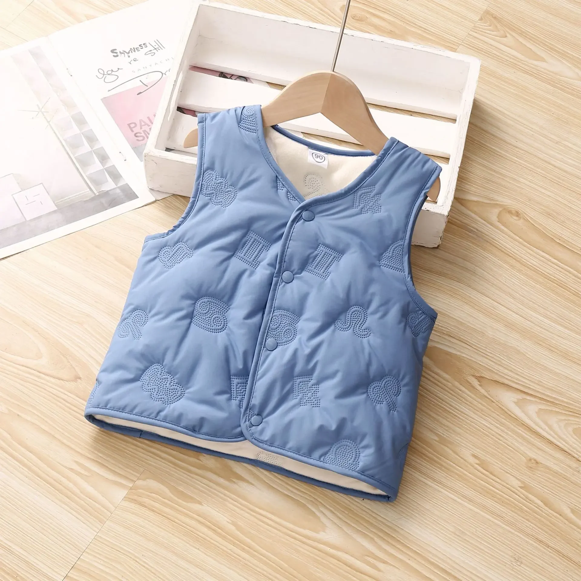 Children's Vest for Girls Autumn Winter Clothes Baby Vests Warm Outerwear Boys Waistcoat Toddler Jacket Toddler Kids Fleece Coat
Children's Vest for Girls Autumn Winter Clothes Baby Vests Warm Outerwear Boys Waistcoat Toddler Jacket Toddler Kids Fleece Coat