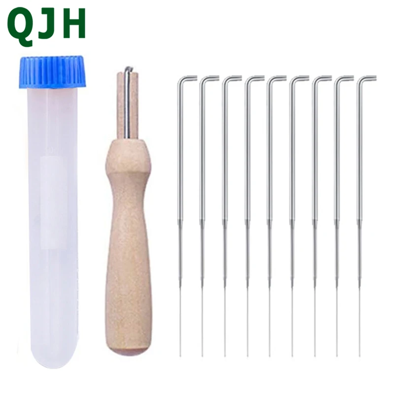 10/20pcs Needles Felting Needles Wool Felt Pocked Needles Set DIY Craft Felt Tools with Bottle Wood Handle Sewing Tool
10/20pcs Needles Felting Needles Wool Felt Pocked Needles Set DIY Craft Felt Tools with Bottle Wood Handle Sewing Tool