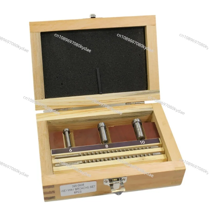 Keyway Broach Set, Metric Sized 2mm 3mm Broaches 6/8/10 Collared Bushings with Shims CNC Cutting Tools
Keyway Broach Set, Metric Sized 2mm 3mm Broaches 6/8/10 Collared Bushings with Shims CNC Cutting Tools