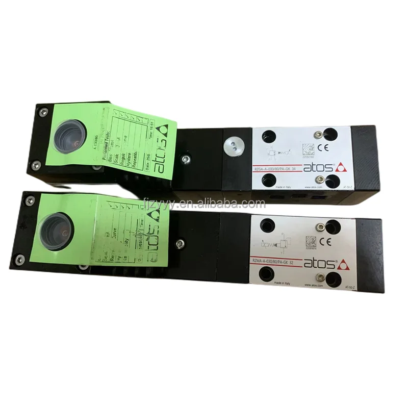 Genuine Italy ATO S Hydraulic Valve RZMA -A-030/180/7/PA-GK 32 RZMA-A/010/180/-PA-M/24 Proportional Pressure Relief Valve
Genuine Italy ATO S Hydraulic Valve RZMA -A-030/180/7/PA-GK 32 RZMA-A/010/180/-PA-M/24 Proportional Pressure Relief Valve