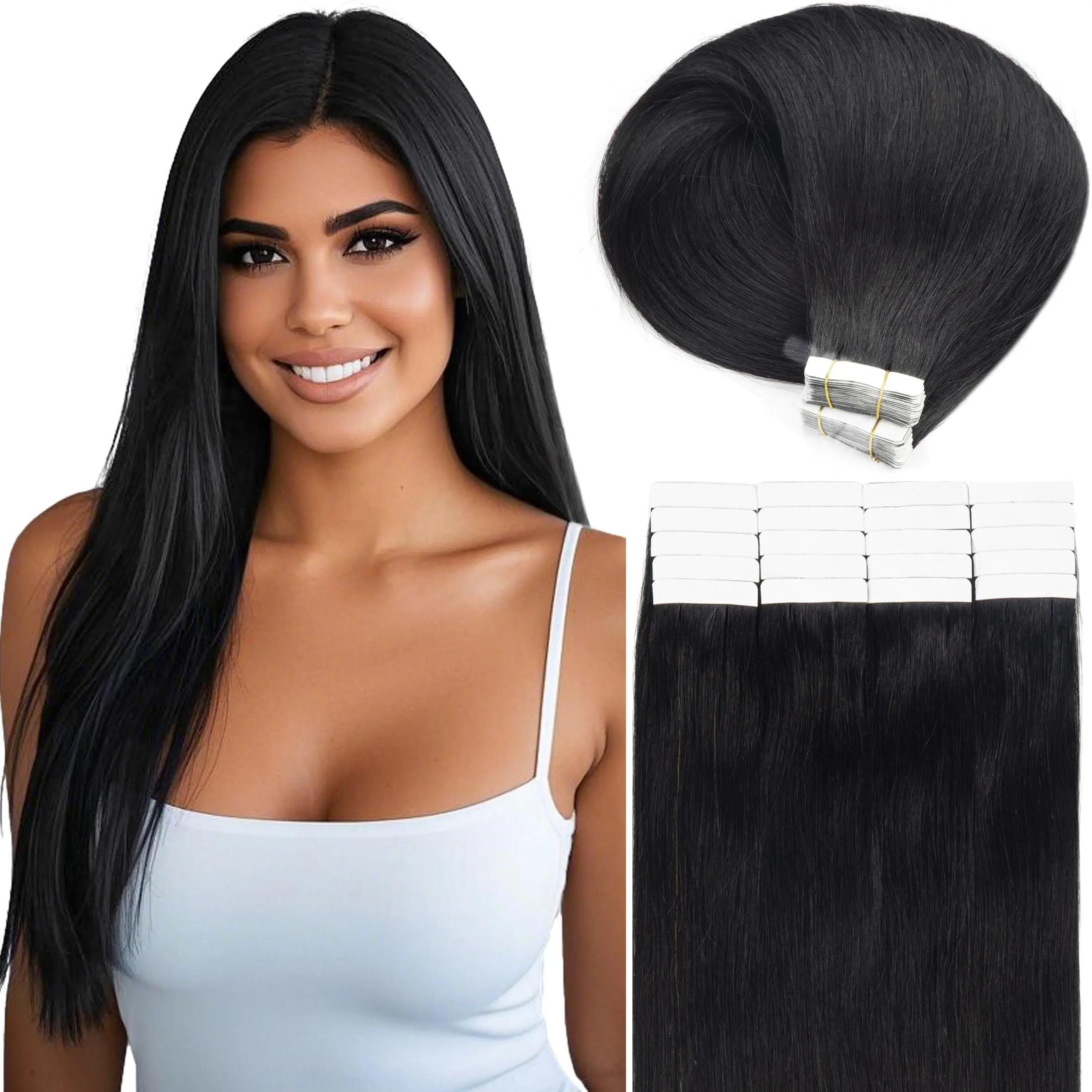 Tape in Hair Extensions Human Hair 20Inch Straight Hair Extensions Real Human Hair Straight Long Invisible Tape in Extensions
Tape in Hair Extensions Human Hair 20Inch Straight Hair Extensions Real Human Hair Straight Long Invisible Tape in Extensions