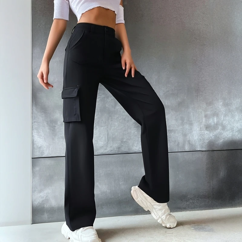 Arazooyi Women's Pants All Season Casual Comfortable Solid Color Pocket Natural Waist Full Length Straight Daily Pantsd
Arazooyi Women's Pants All Season Casual Comfortable Solid Color Pocket Natural Waist Full Length Straight Daily Pantsd