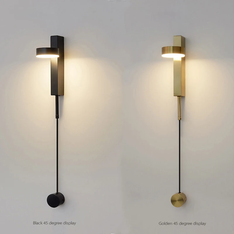LED wall lamp with modern and simple design, interior decorative lamps, black and white, suitable for living room
LED wall lamp with modern and simple design, interior decorative lamps, black and white, suitable for living room