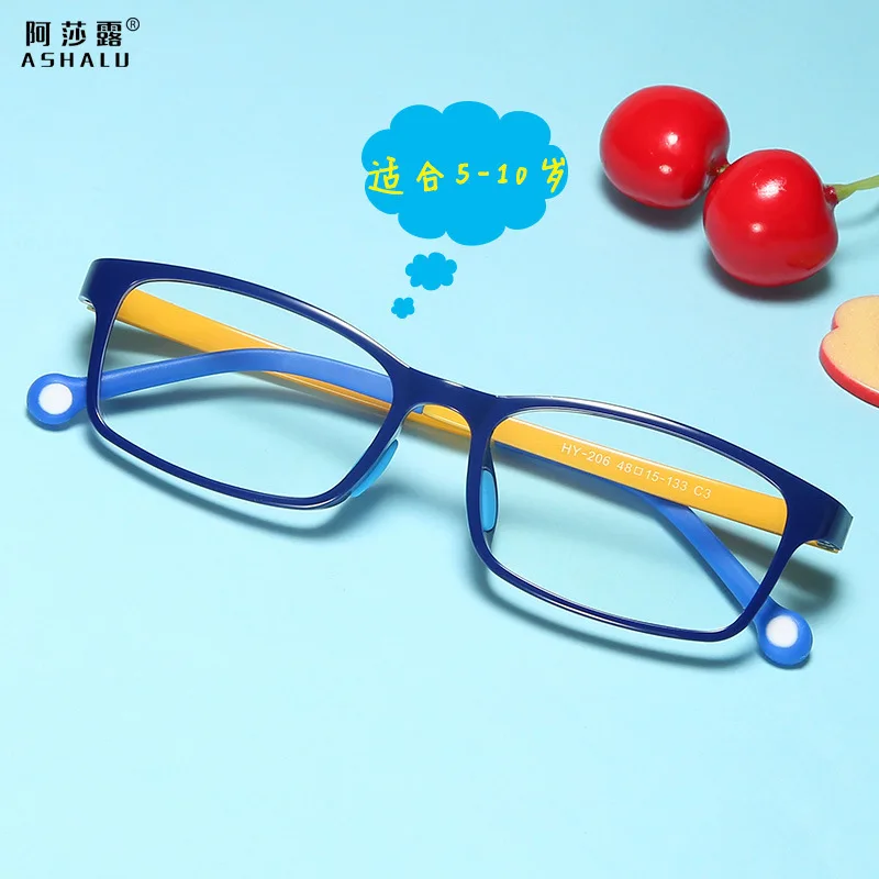 Children's Blue Light Blocking Glasses, Prescription Compatible, Ultra-Light TR90 Frame, Square Frame Student Glasses
Children's Blue Light Blocking Glasses, Prescription Compatible, Ultra-Light TR90 Frame, Square Frame Student Glasses
