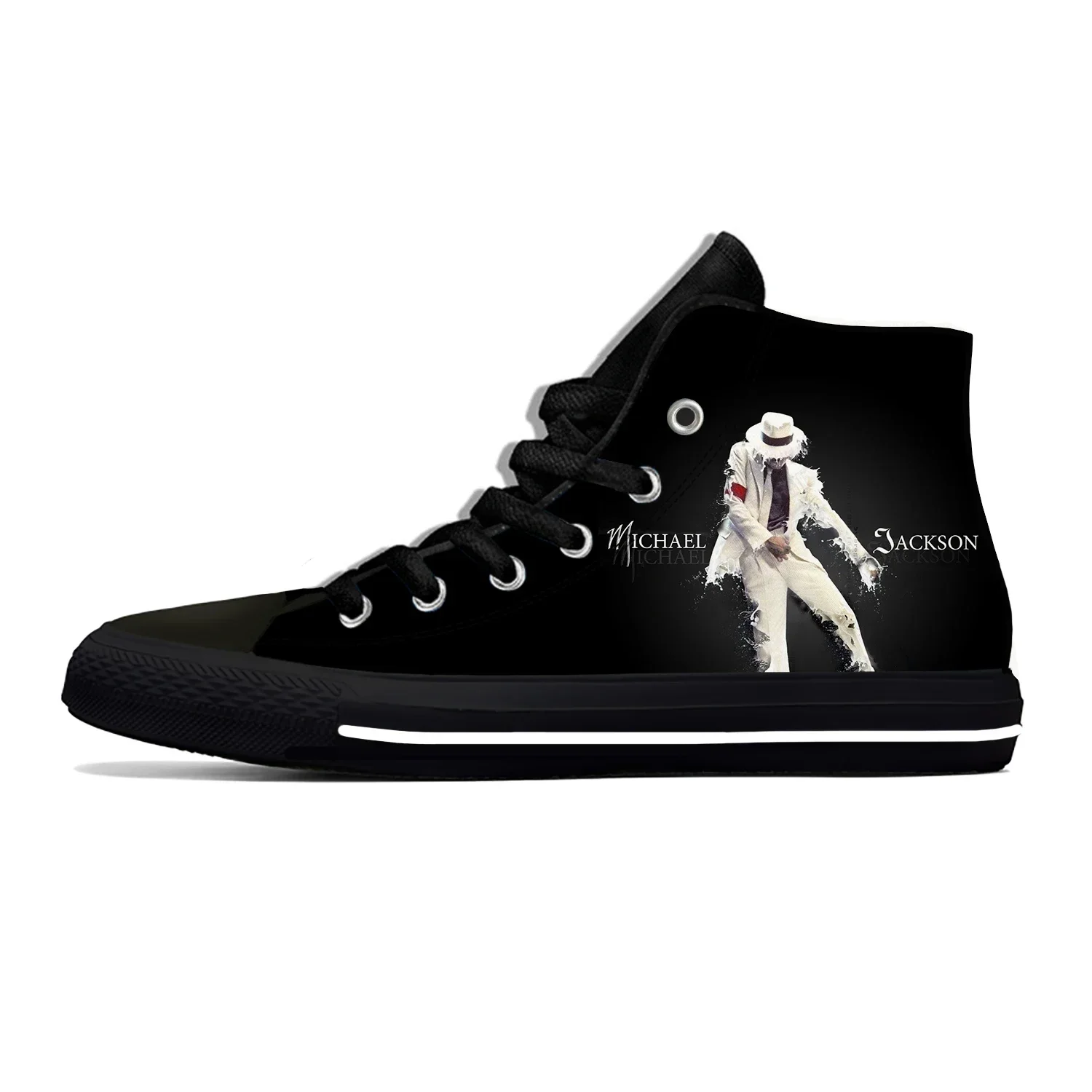 Hot King of Pop Michael Jackson Rock Music Fashion Casual Shoes High Top Breathable Men Women Sneakers Lightweight Board Shoes
Hot King of Pop Michael Jackson Rock Music Fashion Casual Shoes High Top Breathable Men Women Sneakers Lightweight Board Shoes