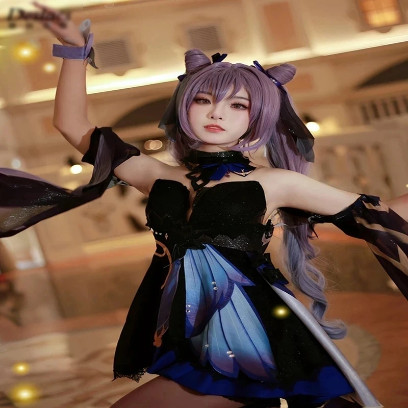 KEQING Sexy Dresses Cosplay Summer Sets Game Genshin Impact Fashion Costume Anime Roles Halloween Masquerade Role-playing New
KEQING Sexy Dresses Cosplay Summer Sets Game Genshin Impact Fashion Costume Anime Roles Halloween Masquerade Role-playing New