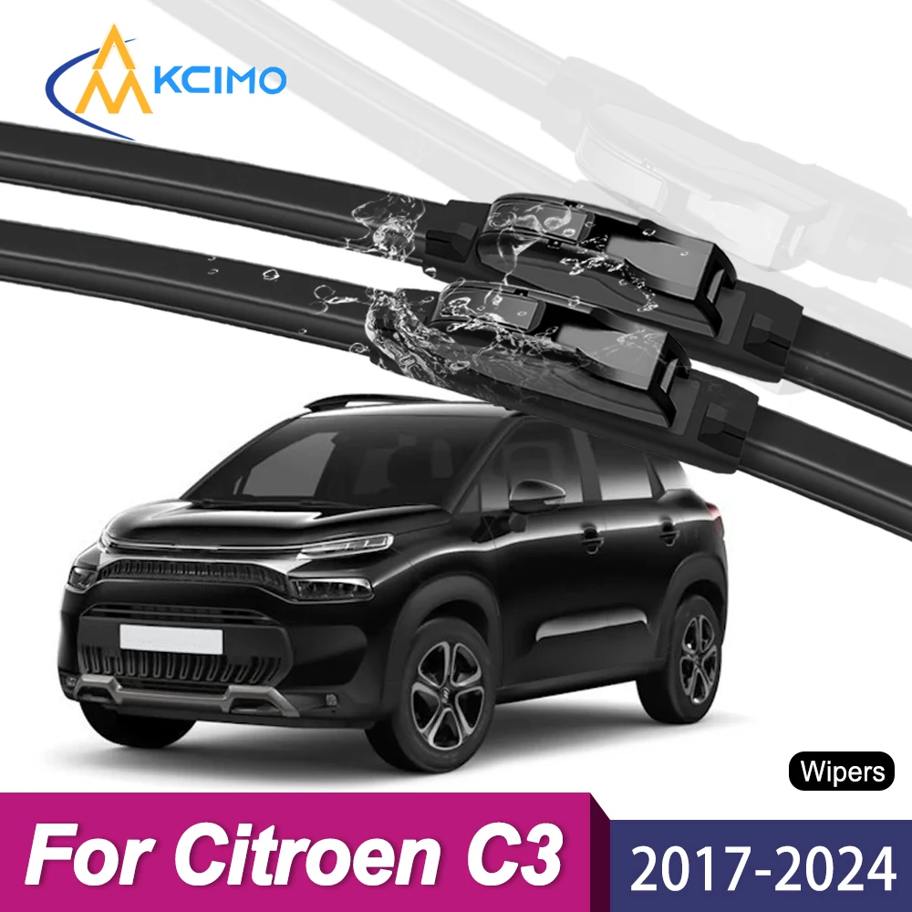 Streak-Free Windshield Wipers for Citroen C3 Aircross A88 2017-2024, Quick Install All-Weather Wipers
Streak-Free Windshield Wipers for Citroen C3 Aircross A88 2017-2024, Quick Install All-Weather Wipers