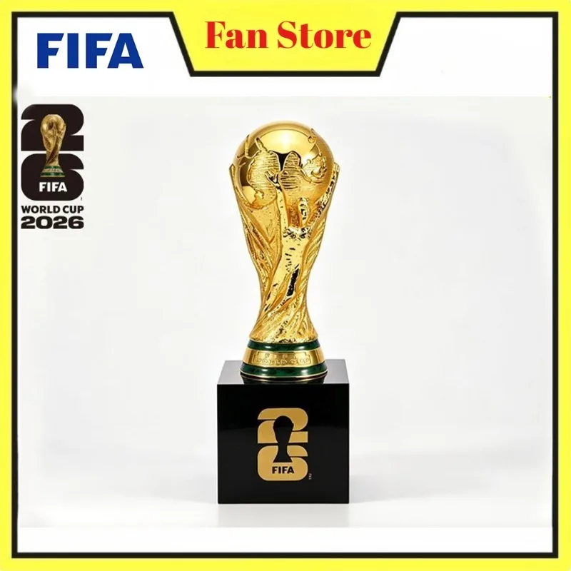 FIFA Official Licensed 2026 World Cup 3DTrophy Replica Golden Jules Rimet Trophy Black Base Football Fans Collectible Desk Decor
FIFA Official Licensed 2026 World Cup 3DTrophy Replica Golden Jules Rimet Trophy Black Base Football Fans Collectible Desk Decor
