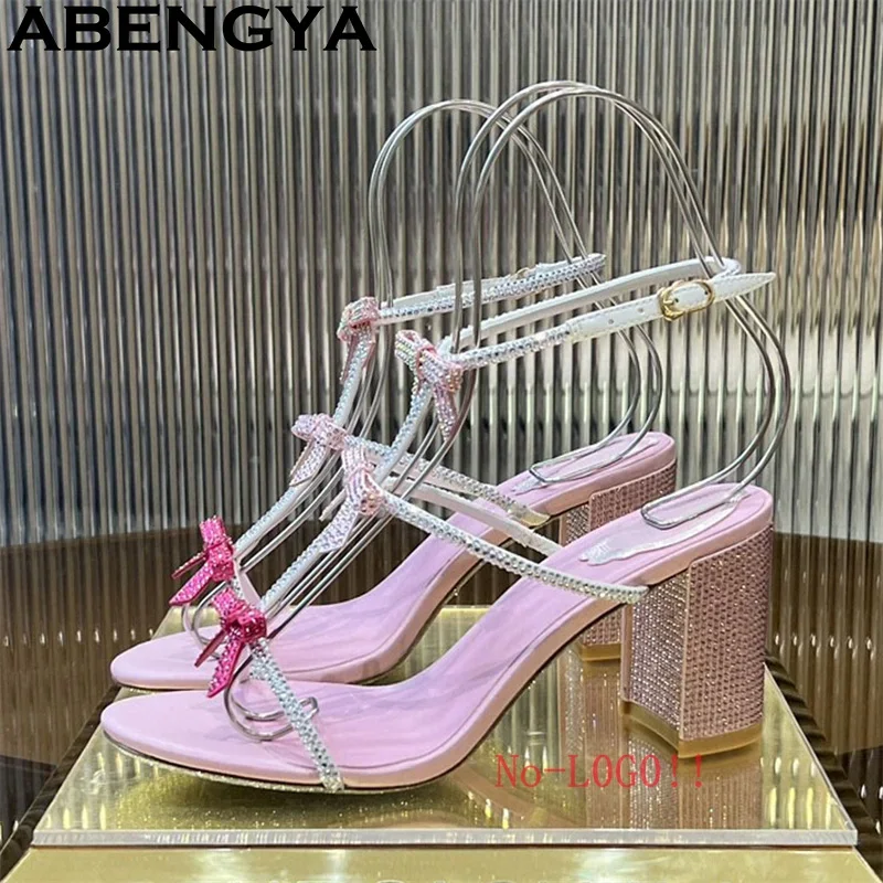 ABENGYA Multicolour Rhinestones Square Chunky High Heel Sandals Women Summer Crystal Sandals Bohemia Formal Party Shoes Woman
ABENGYA Multicolour Rhinestones Square Chunky High Heel Sandals Women Summer Crystal Sandals Bohemia Formal Party Shoes Woman