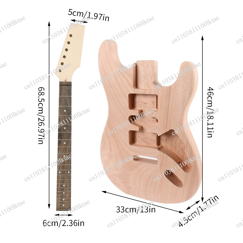 ST Electric Work in Progress Hand Assembled Guitar Introduction Beginner Guitar
ST Electric Work in Progress Hand Assembled Guitar Introduction Beginner Guitar