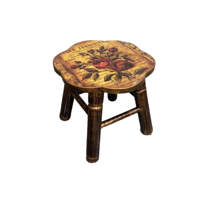 Creative flower living room small stool home modern simple Internet celebrity sofa low stool bench high sense solid wood home
Creative flower living room small stool home modern simple Internet celebrity sofa low stool bench high sense solid wood home