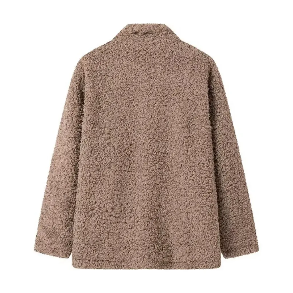 Women's Large Size Casual Lapel Witch Coat Spring Autumn New European American Style Loose Fit Women's Clothing
Women's Large Size Casual Lapel Witch Coat Spring Autumn New European American Style Loose Fit Women's Clothing