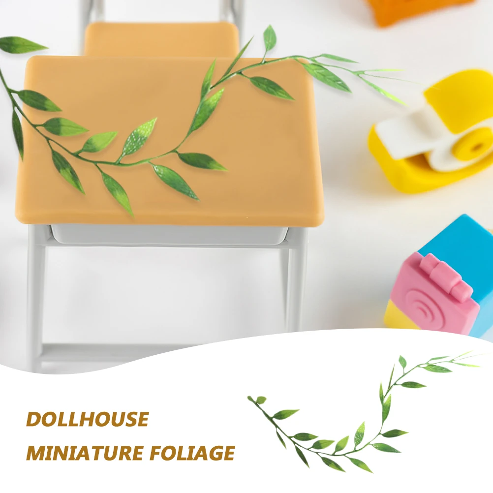 3Pcs Realistic Miniature Vines Faux Greenery Garland Miniature Garden Accessories Dollhouse Scenic Supplies Fake Vines Decor
3Pcs Realistic Miniature Vines Faux Greenery Garland Miniature Garden Accessories Dollhouse Scenic Supplies Fake Vines Decor