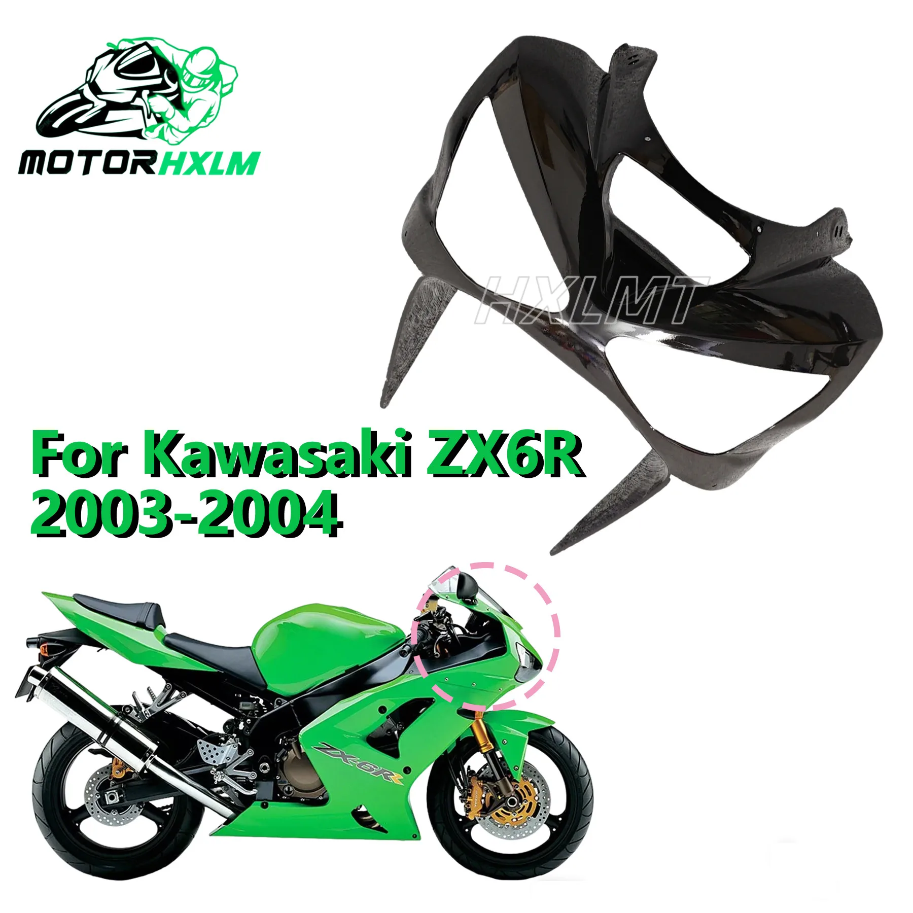 New Motorbike Head Front Upper Nose Injection Fairing For Kawasaki Ninja ZX-12R zx12r 2002 2003 2004 2005 2006 02 03 04
New Motorbike Head Front Upper Nose Injection Fairing For Kawasaki Ninja ZX-12R zx12r 2002 2003 2004 2005 2006 02 03 04