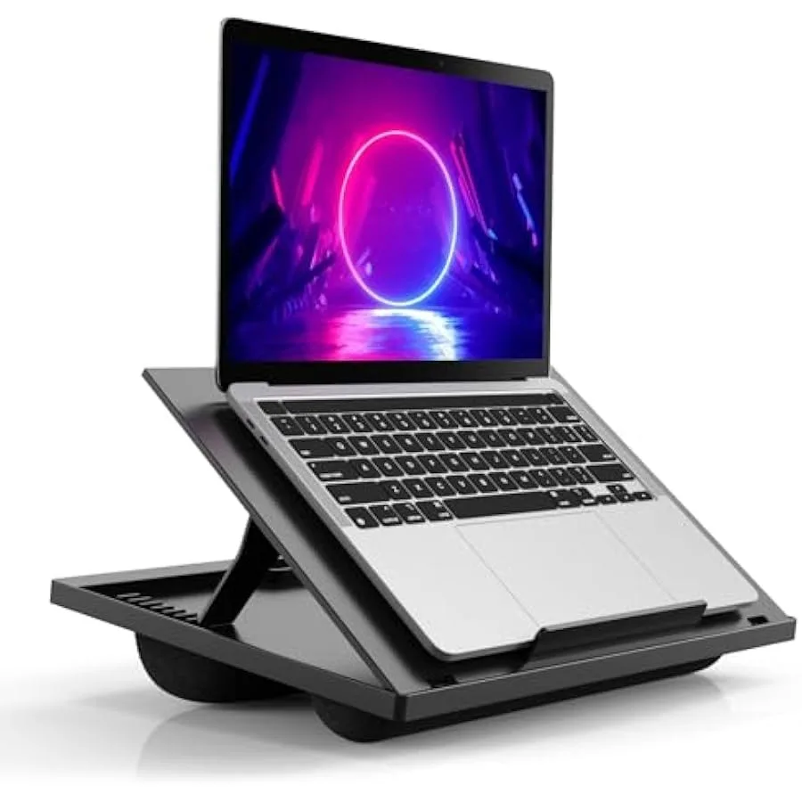 Laptop Lap Desk - Adjustable Lap Desk for Laptop with 8 Angles K Cup Holder Drawer 30 Pods Capacity One Drawer Design for Nespr
Laptop Lap Desk - Adjustable Lap Desk for Laptop with 8 Angles K Cup Holder Drawer 30 Pods Capacity One Drawer Design for Nespr