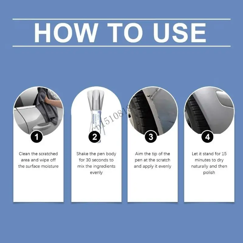 517B Paint Maintenance Pen Car Scratch Remover Tools Touch Up Pen for Scratch Remove
517B Paint Maintenance Pen Car Scratch Remover Tools Touch Up Pen for Scratch Remove
