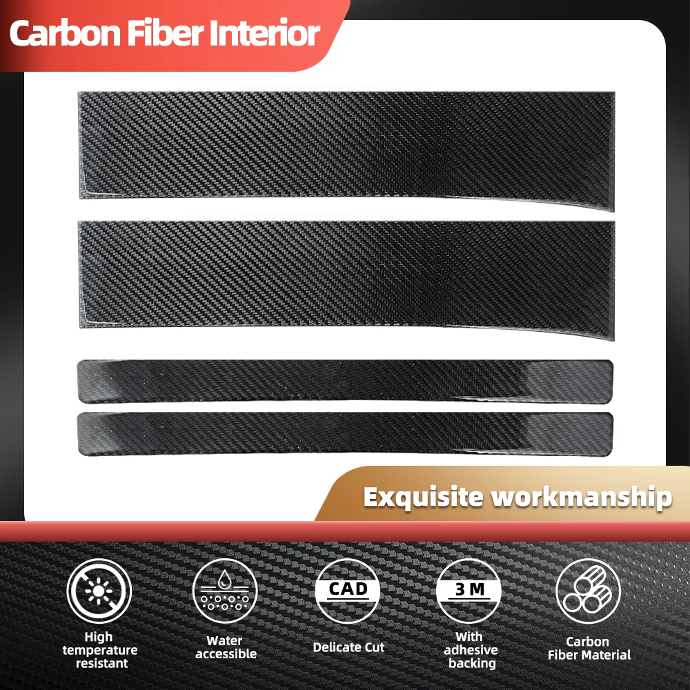 For Tesla Model X Four Door Sill Real Carbon Fiber Protector Cover Car Accessories Car Threshold Strip Decoration Sticker 4Pcs
For Tesla Model X Four Door Sill Real Carbon Fiber Protector Cover Car Accessories Car Threshold Strip Decoration Sticker 4Pcs