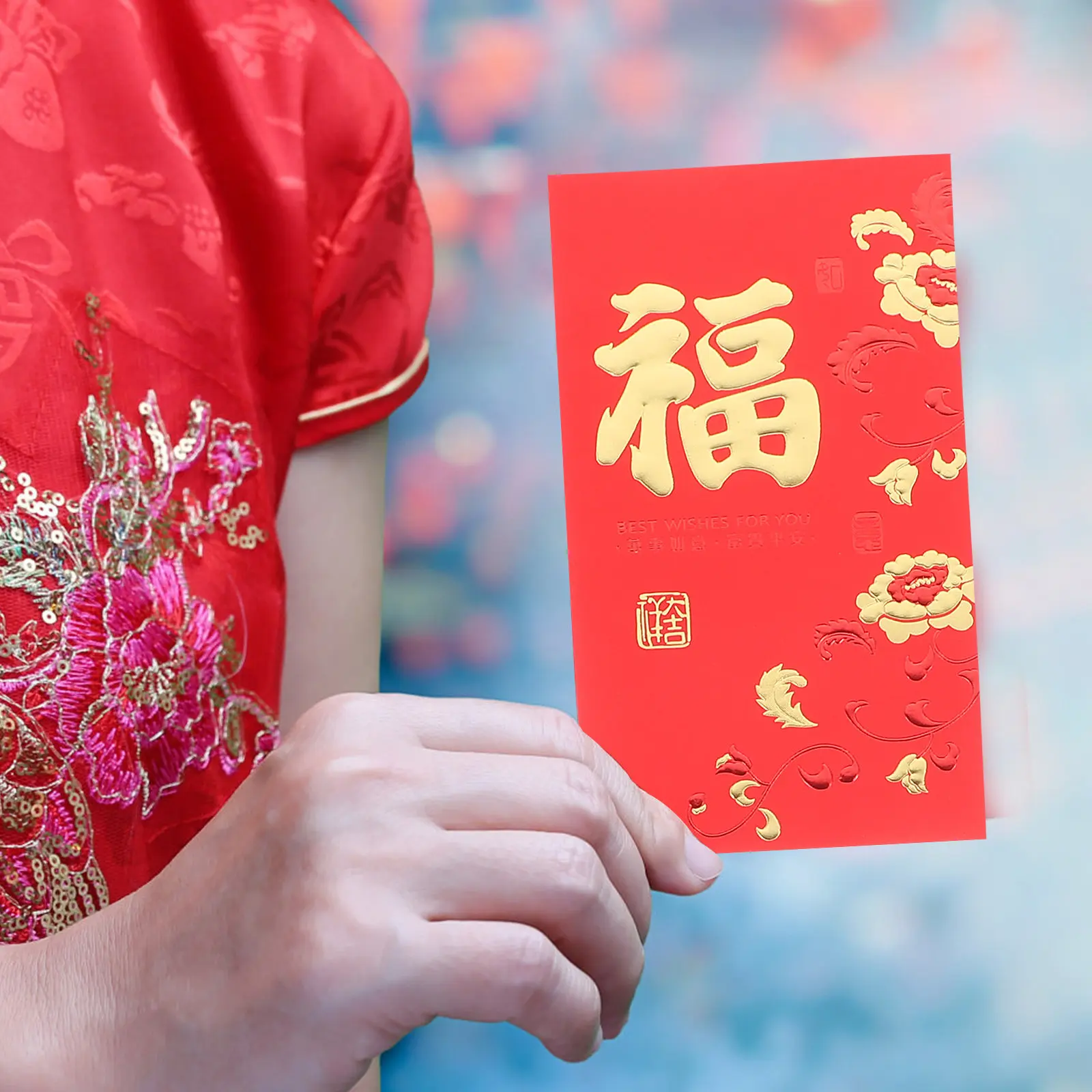6Pcs 2024 Red Envelope Chinese Fu Character Paper Money Pocket Lunar New Year Festival Wedding Party Gift 2024 Red Envelopes
6Pcs 2024 Red Envelope Chinese Fu Character Paper Money Pocket Lunar New Year Festival Wedding Party Gift 2024 Red Envelopes