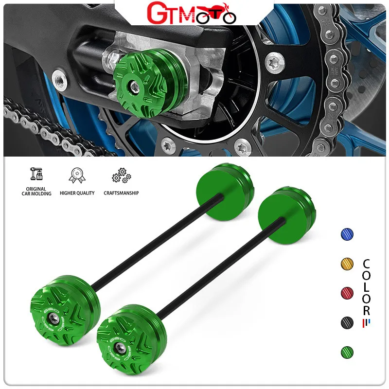 2024 Fork Axle Crash Slider For Z650 Z650RS NINJA650 NINJA1000 Z800 Motorcycle Front Rear Wheel Falling Protection Accessories
2024 Fork Axle Crash Slider For Z650 Z650RS NINJA650 NINJA1000 Z800 Motorcycle Front Rear Wheel Falling Protection Accessories