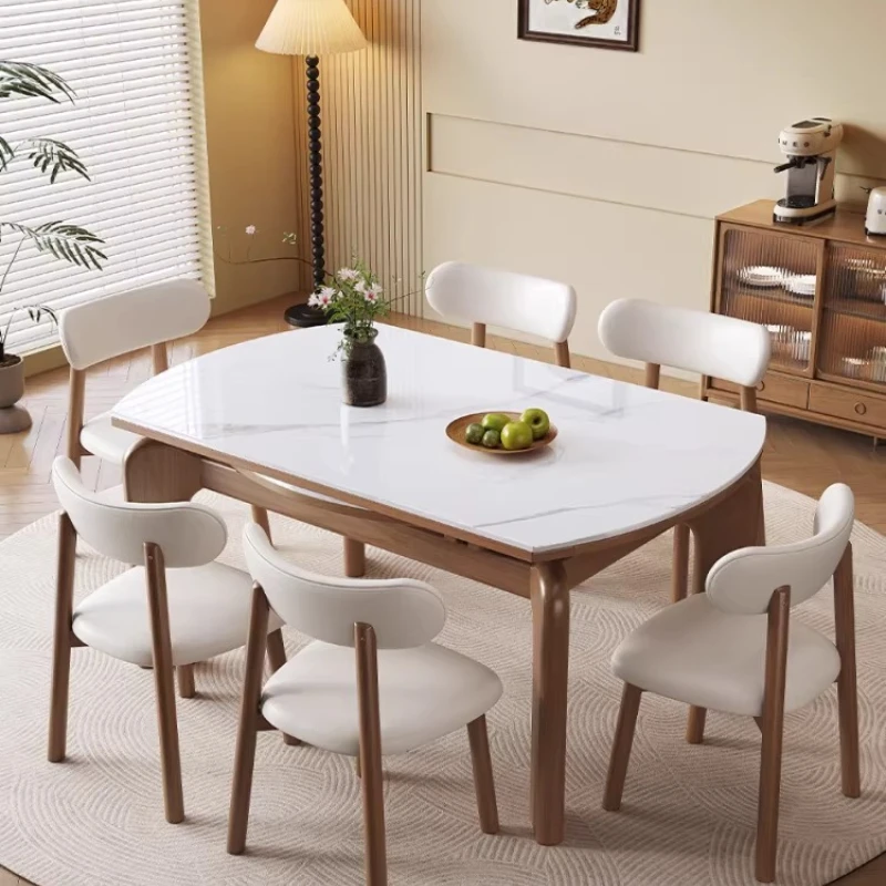 Kitchen Luxury Dining Table Center Mid Century Modern Nordic Dining Table Corner Designer Mesas De Comedor Living Room Furniture
Kitchen Luxury Dining Table Center Mid Century Modern Nordic Dining Table Corner Designer Mesas De Comedor Living Room Furniture