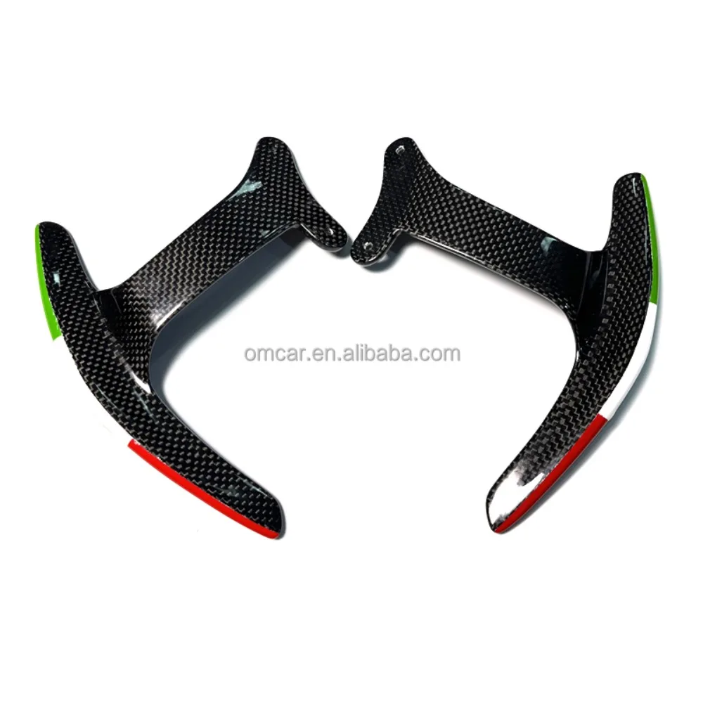 Auto Parts Dry Carbon Fiber Custom Style Tricolor Steering Wheel Shift for Ferrari F8 tributto Interior Kit
Auto Parts Dry Carbon Fiber Custom Style Tricolor Steering Wheel Shift for Ferrari F8 tributto Interior Kit