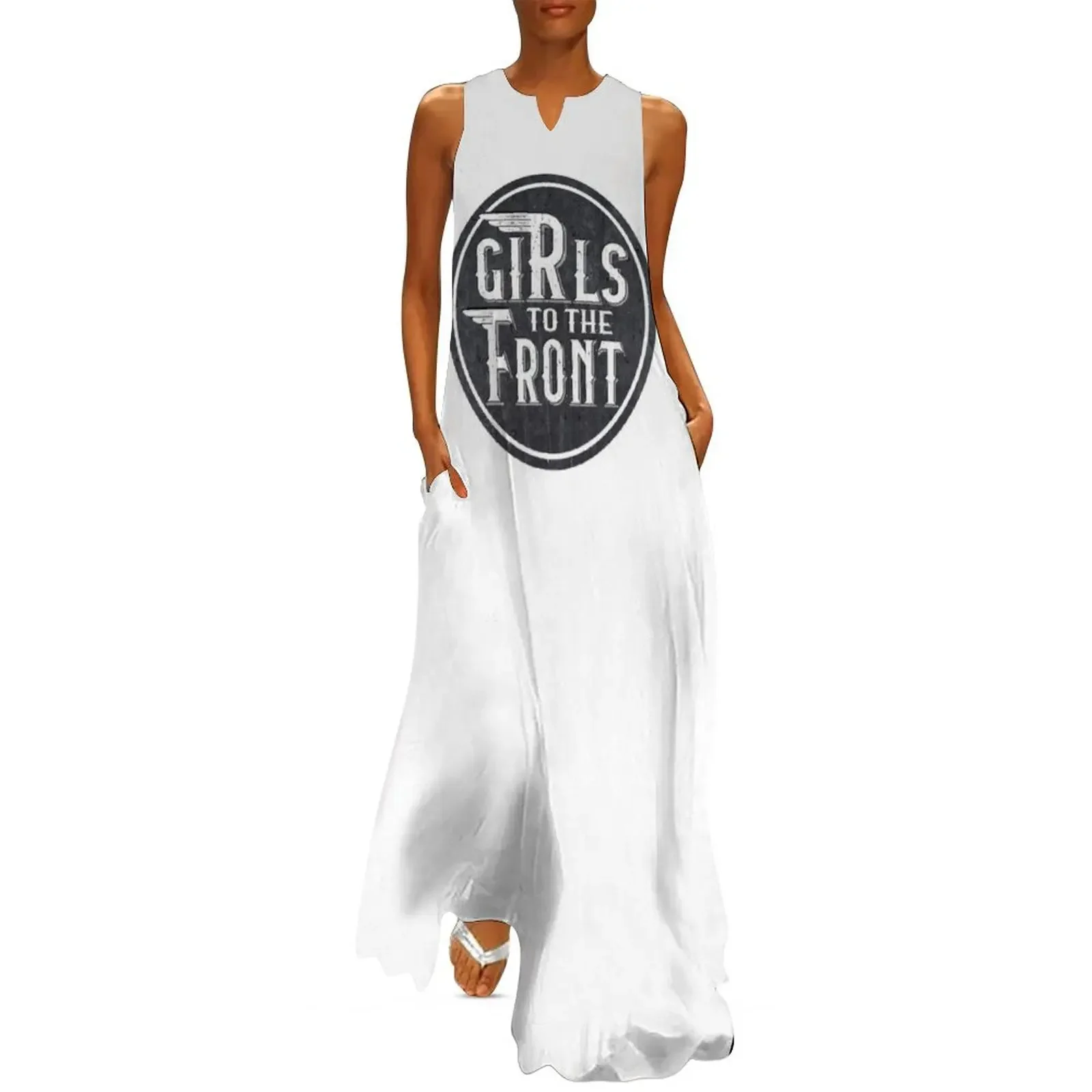 Girls To The Front Long Dress summer woman dress 2025 Women dresses summer clothes for women Dress
Girls To The Front Long Dress summer woman dress 2025 Women dresses summer clothes for women Dress