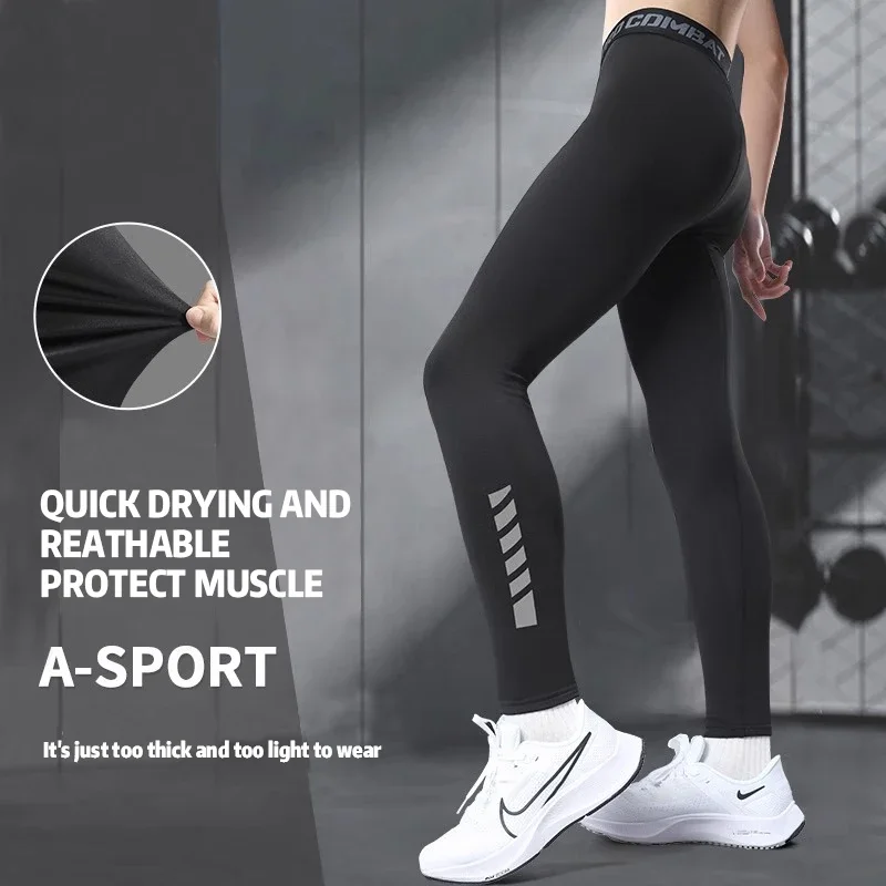 Quick drying tight pants for men, exercise yoga leggings, high elasticity training, compression running pants, fitness pants
Quick drying tight pants for men, exercise yoga leggings, high elasticity training, compression running pants, fitness pants