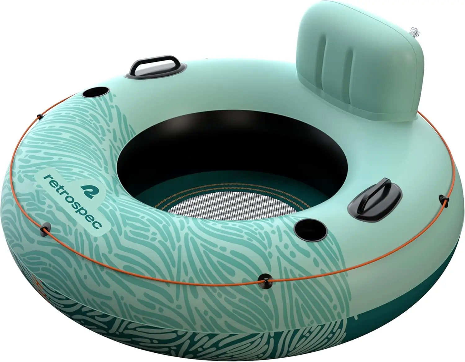 Siesta Float 48" Inflatable River Tube Heavy-Duty Water Float w/Backrest Cup Holders 300 lbs Repair Kit Pool Lake River
Siesta Float 48" Inflatable River Tube Heavy-Duty Water Float w/Backrest Cup Holders 300 lbs Repair Kit Pool Lake River