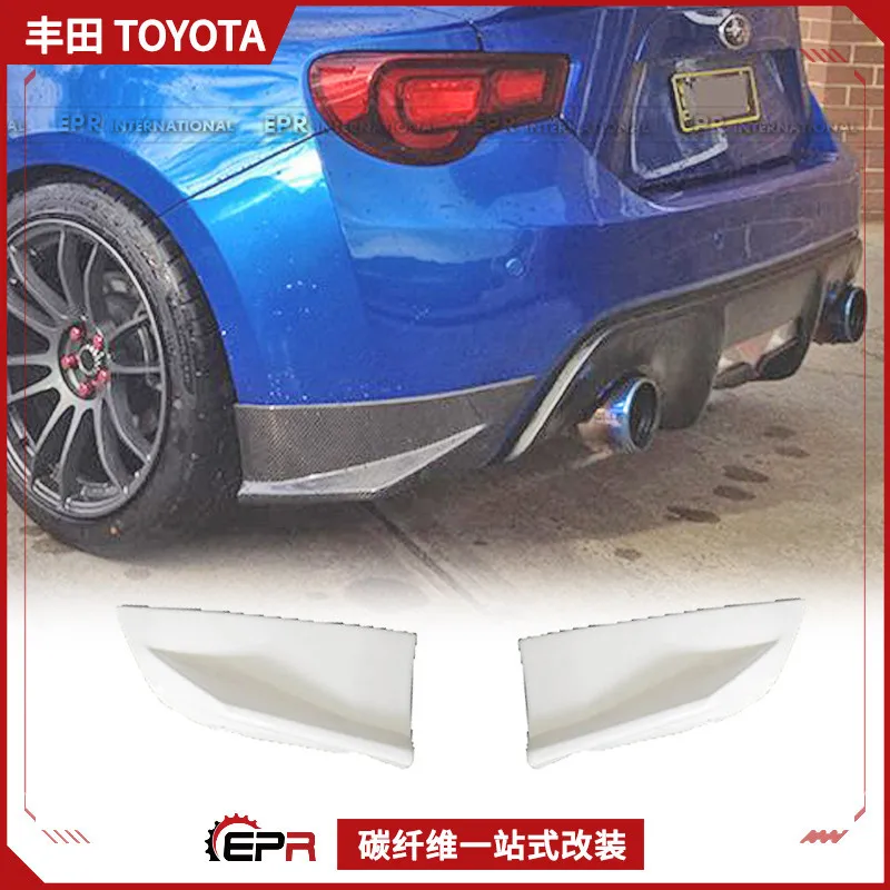 Subaru BRZ Toyota 86 ZELE carbon fiber modified rear corner, rear bar with corner guard surrounded
Subaru BRZ Toyota 86 ZELE carbon fiber modified rear corner, rear bar with corner guard surrounded