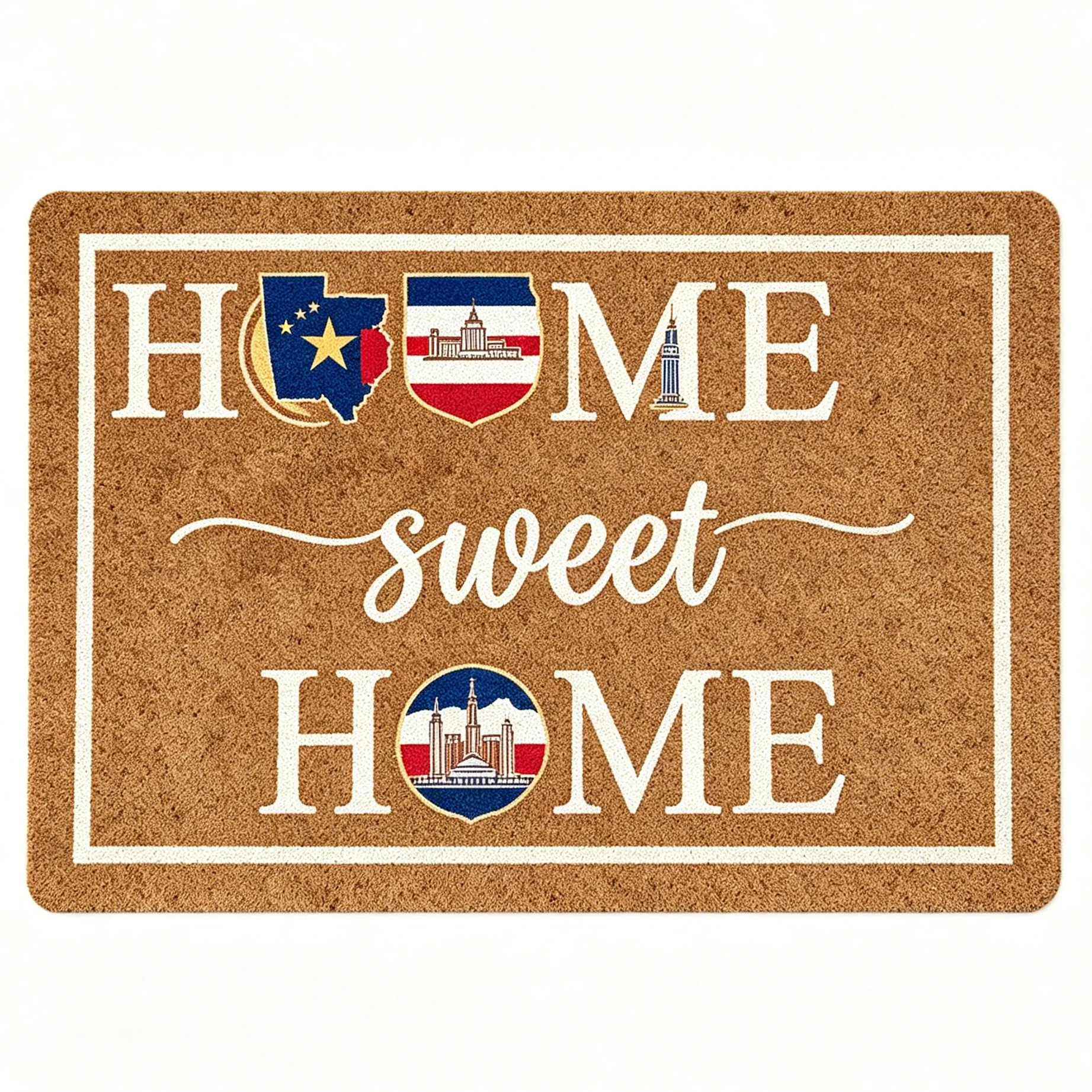 Local Style Mat Custom Carpet Anti Slip Custom City Pet Name Rug Indoor Home Entrance Decoration Housewarming Gift
Local Style Mat Custom Carpet Anti Slip Custom City Pet Name Rug Indoor Home Entrance Decoration Housewarming Gift