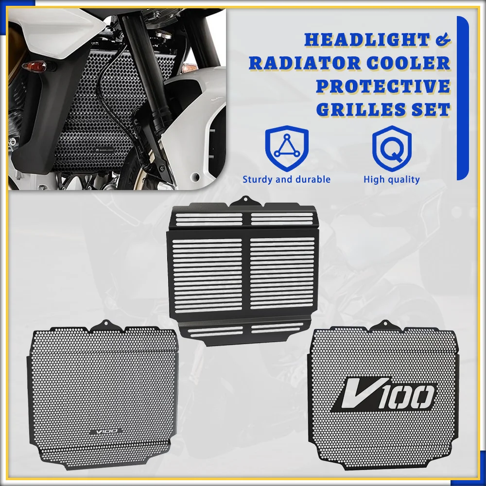 Motorcycle Accessories For Moto Guzzi V100 Mandello S 2023 2024 Radiator Guard Grille Water Tank Oil Cooler Cover Protection
Motorcycle Accessories For Moto Guzzi V100 Mandello S 2023 2024 Radiator Guard Grille Water Tank Oil Cooler Cover Protection