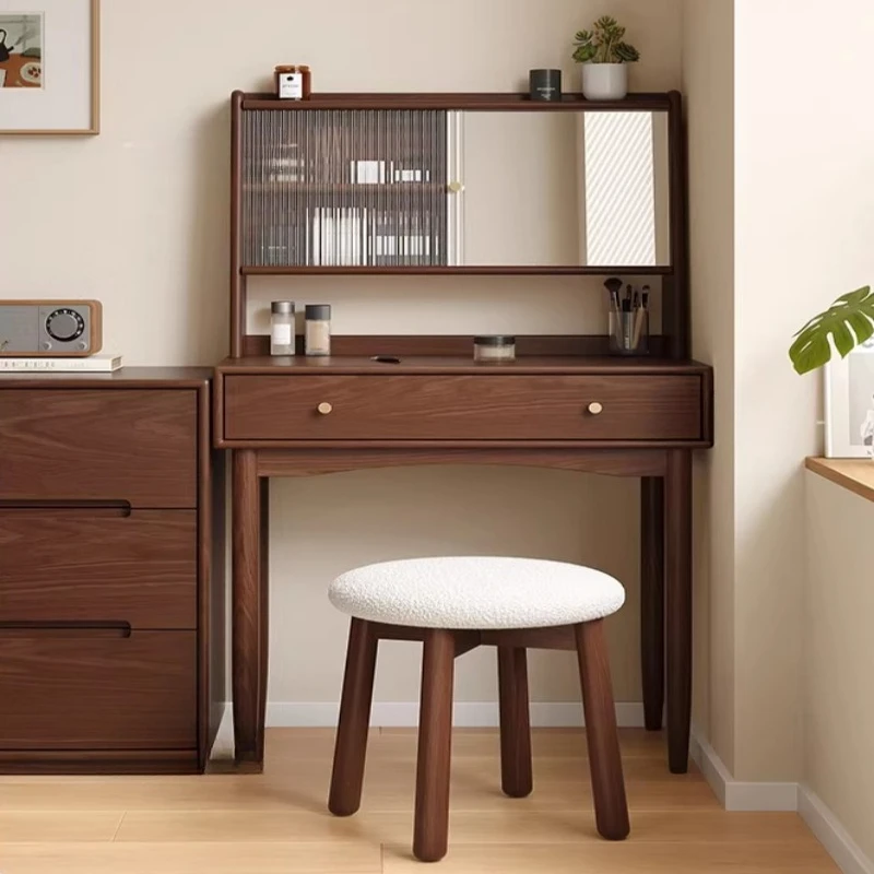 Modern minimalist dressing table small apartment bedroom elegant small dressing table mirror retro penteadeira indoor furniture
Modern minimalist dressing table small apartment bedroom elegant small dressing table mirror retro penteadeira indoor furniture