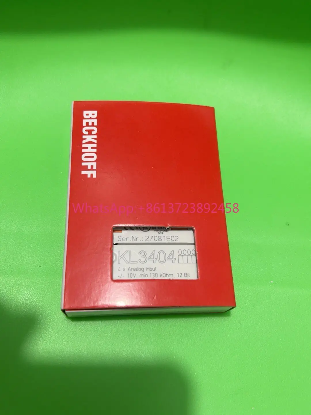 Beckhoff module KL3404 high quality
Beckhoff module KL3404 high quality