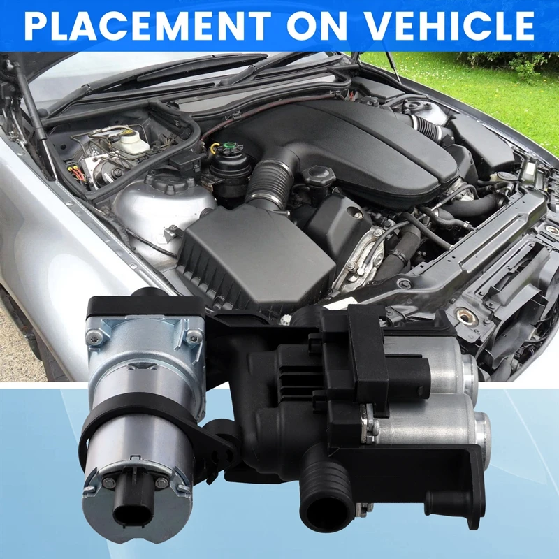 Car Water Valve with Auxiliary Water Pump for BMW E38 7 Series E39 5 Series E53,E34 1995-2003 64118374994
Car Water Valve with Auxiliary Water Pump for BMW E38 7 Series E39 5 Series E53,E34 1995-2003 64118374994