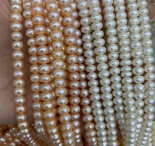 New Cultured Button pearl beads for jewelry making Flat Round pearl 6.5-7mm beads DIY Strand
New Cultured Button pearl beads for jewelry making Flat Round pearl 6.5-7mm beads DIY Strand