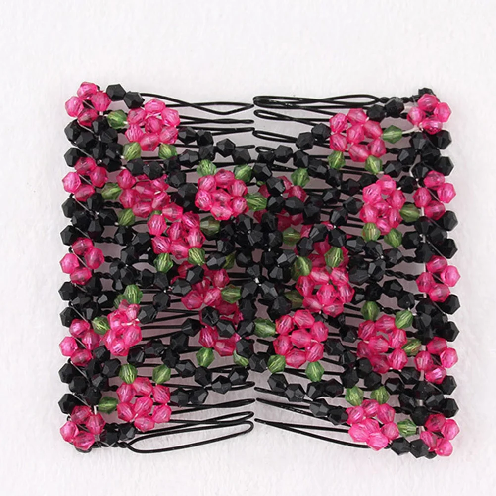 4 шт., двойная расческа из бисера, эластичные аксессуары для слайдов для женщин, густые волосы, прочные стальные декоративные заколки для волос, женские волосы
4 шт., двойная расческа из бисера, эластичные аксессуары для слайдов для женщин, густые волосы, прочные стальные декоративные заколки для волос, женские волосы