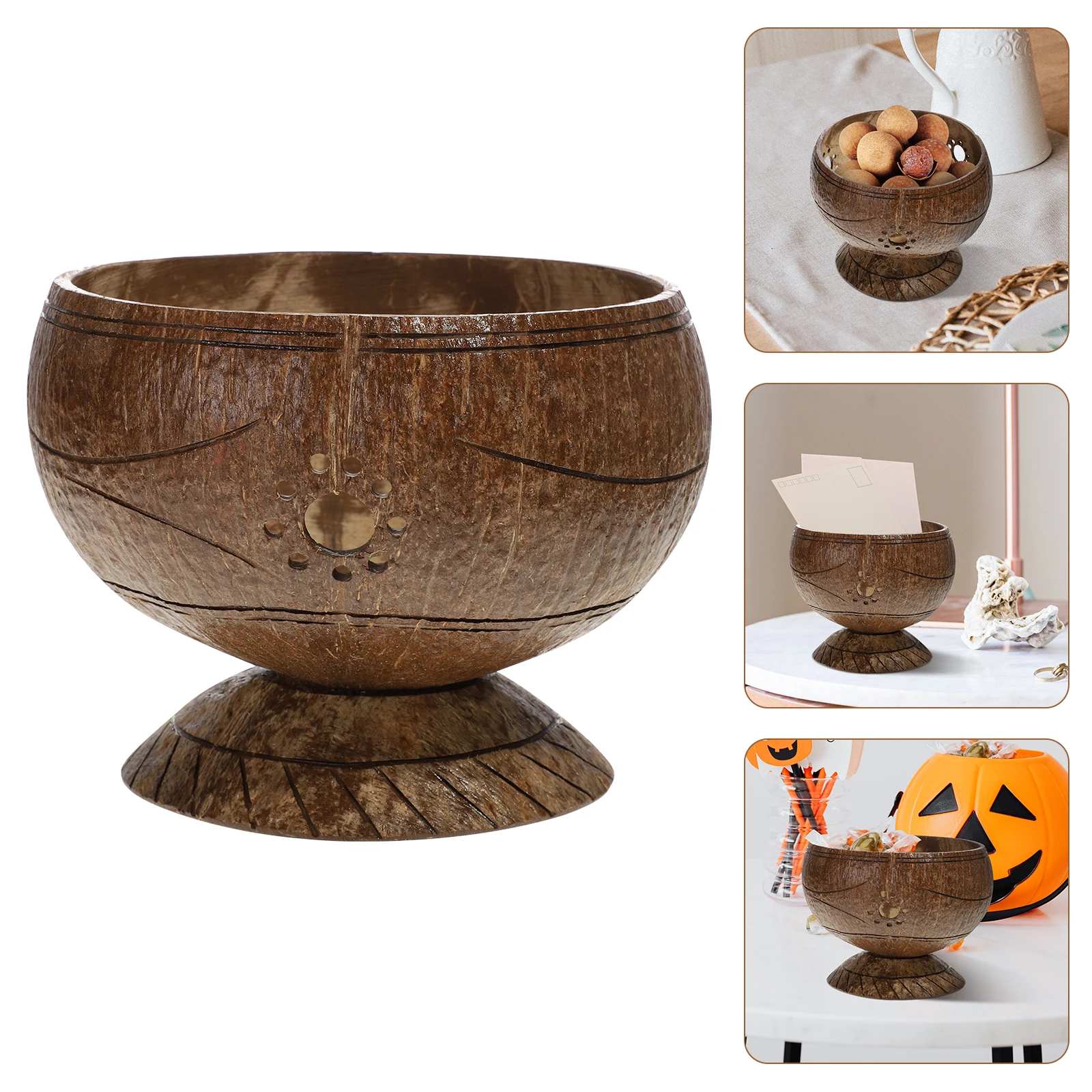 Coconut Shell Natural Salad Bowl For Food Serving Household Bowls Smooth Safe Tableware Decorative Soup Bowl Kids Adult
Coconut Shell Natural Salad Bowl For Food Serving Household Bowls Smooth Safe Tableware Decorative Soup Bowl Kids Adult