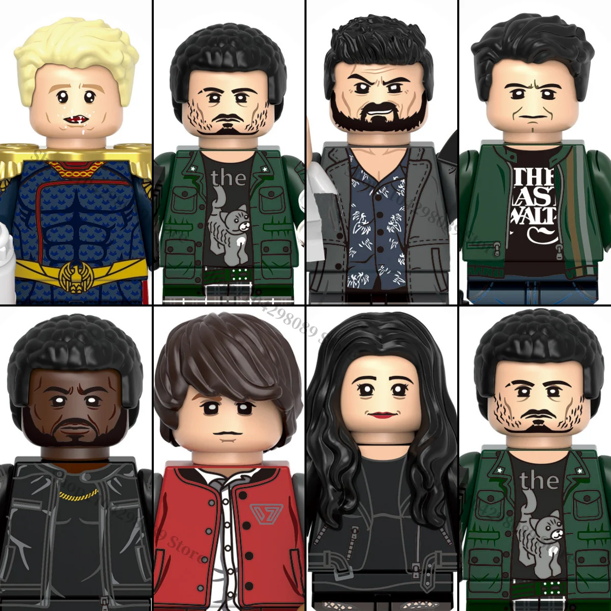 Marvel G0174 anime characte Billy Butcher Kimiko Homelander building blocks children's mini brick toys holiday birthday gifts
Marvel G0174 anime characte Billy Butcher Kimiko Homelander building blocks children's mini brick toys holiday birthday gifts