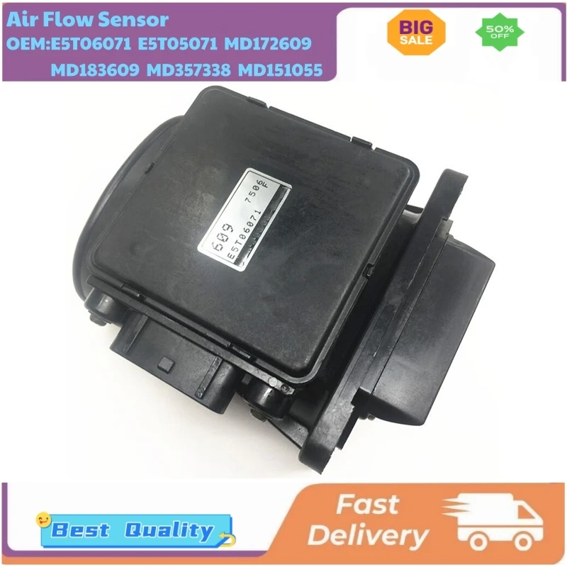 MD172609 MD183609 E5T06071 E5T05071 MD357338 MD151055 Japan Original Mass Air Flow Sensor for Mitsubishi Pajero Diamante Montero
MD172609 MD183609 E5T06071 E5T05071 MD357338 MD151055 Japan Original Mass Air Flow Sensor for Mitsubishi Pajero Diamante Montero