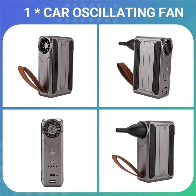 AB51 Violent Blower Мини-вентилятор Ручной перезаряжаемый портативный турбовентилятор со светодиодной подсветкой для клавиатуры на открытом воздухе
AB51 Violent Blower Мини-вентилятор Ручной перезаряжаемый портативный турбовентилятор со светодиодной подсветкой для клавиатуры на открытом воздухе