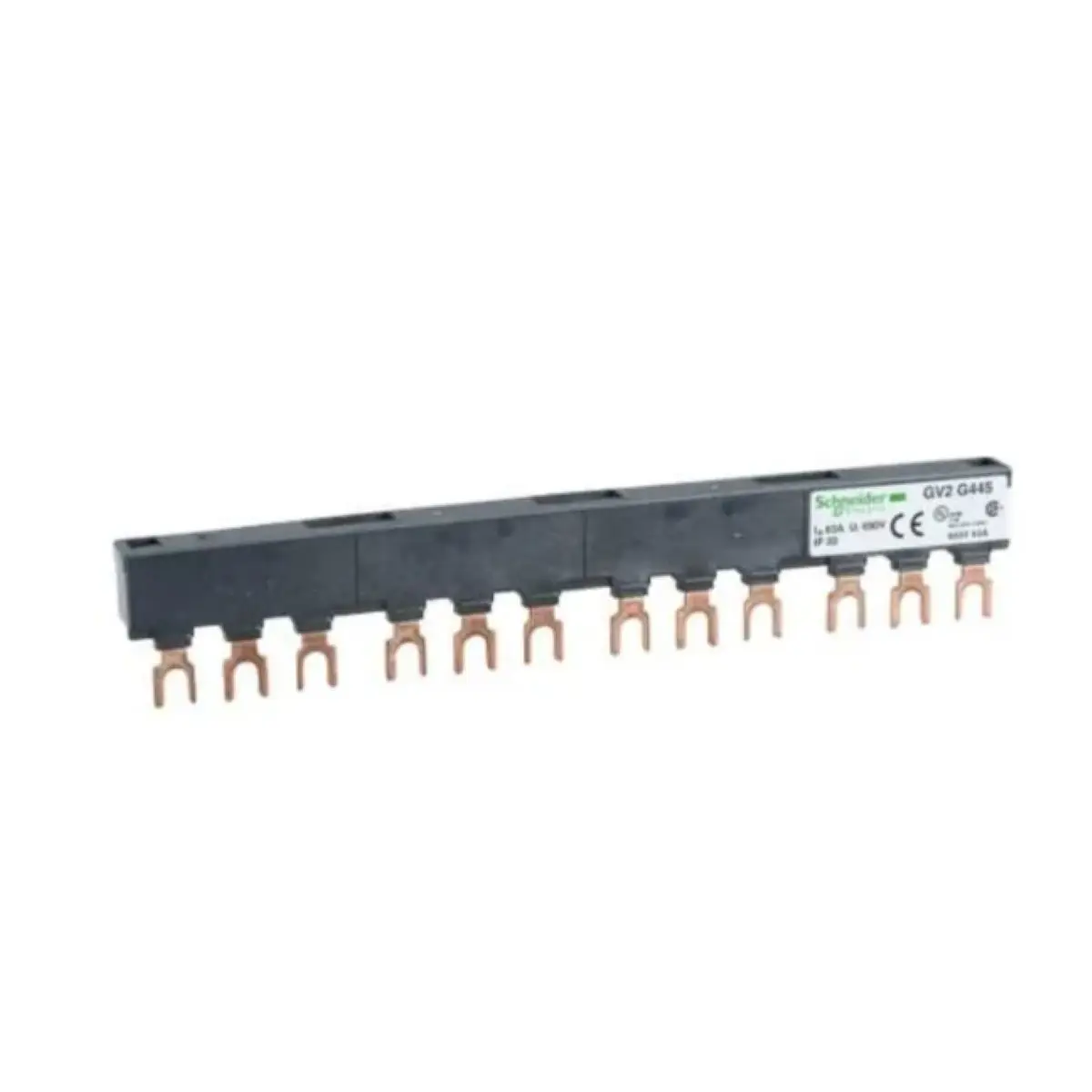 GV2-G445 GV2G445 Linergy FT — шина-расческа — 63 А — 4 отключения — шаг 45 мм
GV2-G445 GV2G445 Linergy FT — шина-расческа — 63 А — 4 отключения — шаг 45 мм