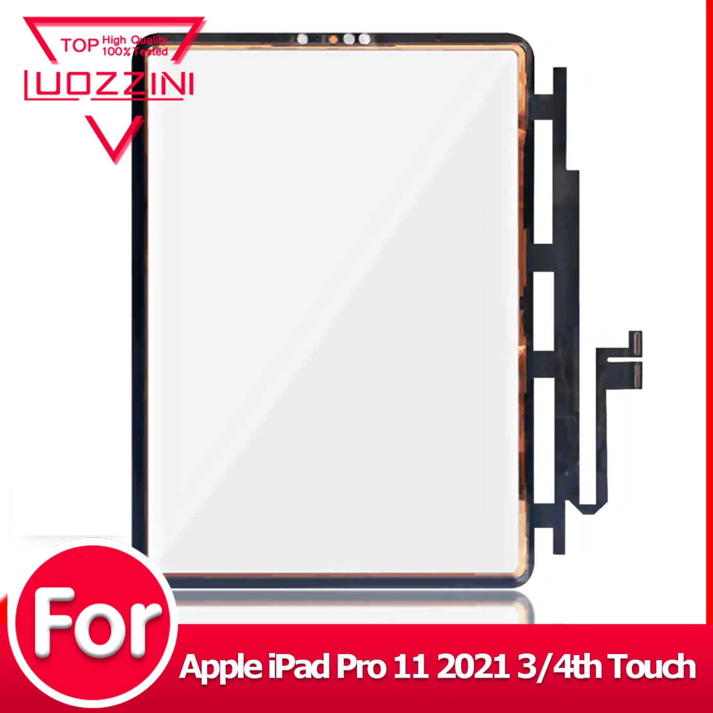100% Tested Touch Screen For iPad Pro 11 (2021) 3rd 4th Gen Front Glass Digitizer Sensors Panel For Pro 11 Replacement Parts
100% Tested Touch Screen For iPad Pro 11 (2021) 3rd 4th Gen Front Glass Digitizer Sensors Panel For Pro 11 Replacement Parts