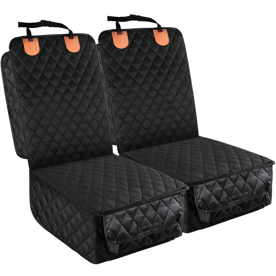 Front Seat Cover 2 Pack, Full Protection Dog Car Seat Cover with Side Flaps, Nonslip Scratchproof Captain Chair Seat Cover Fits
Front Seat Cover 2 Pack, Full Protection Dog Car Seat Cover with Side Flaps, Nonslip Scratchproof Captain Chair Seat Cover Fits