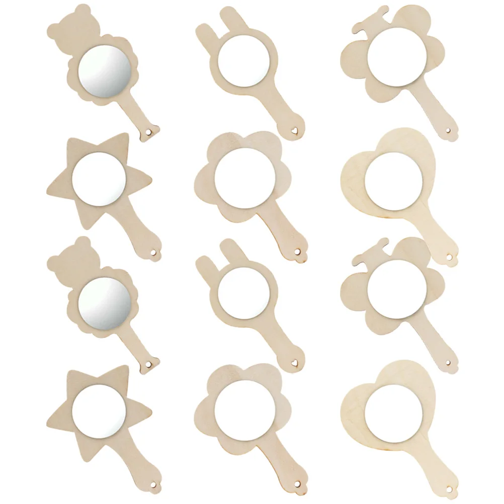 12 Pcs Wooden DIY Accessories Kids Painting Craft Toy Unpainted Hand Mirrors Blank Wood Handheld Mirror Crafts Wooden
12 Pcs Wooden DIY Accessories Kids Painting Craft Toy Unpainted Hand Mirrors Blank Wood Handheld Mirror Crafts Wooden