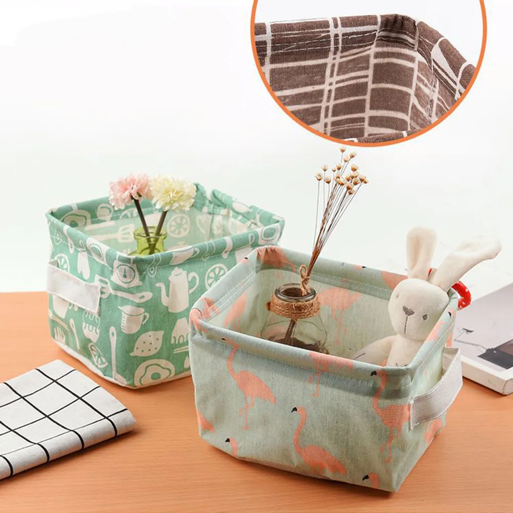 Desktop Debris Storage Basket Natural Cotton Linen Material Sturdy Large Capacity Foldable Storage Baskets For Toys Books
Desktop Debris Storage Basket Natural Cotton Linen Material Sturdy Large Capacity Foldable Storage Baskets For Toys Books
