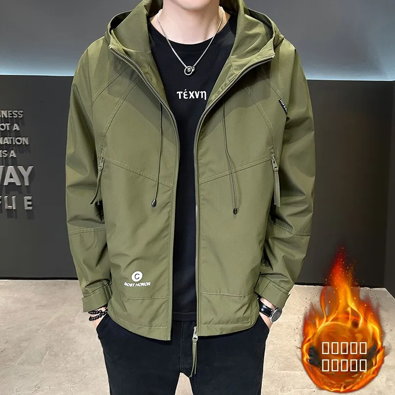 Мужская повседневная ветрозащитная водонепроницаемая куртка свободного кроя для активного отдыха, осенне-зимняя, с капюшоном, износостойкая, для походов, модная, из полиэстера
Мужская повседневная ветрозащитная водонепроницаемая куртка свободного кроя для активного отдыха, осенне-зимняя, с капюшоном, износостойкая, для походов, модная, из полиэстера