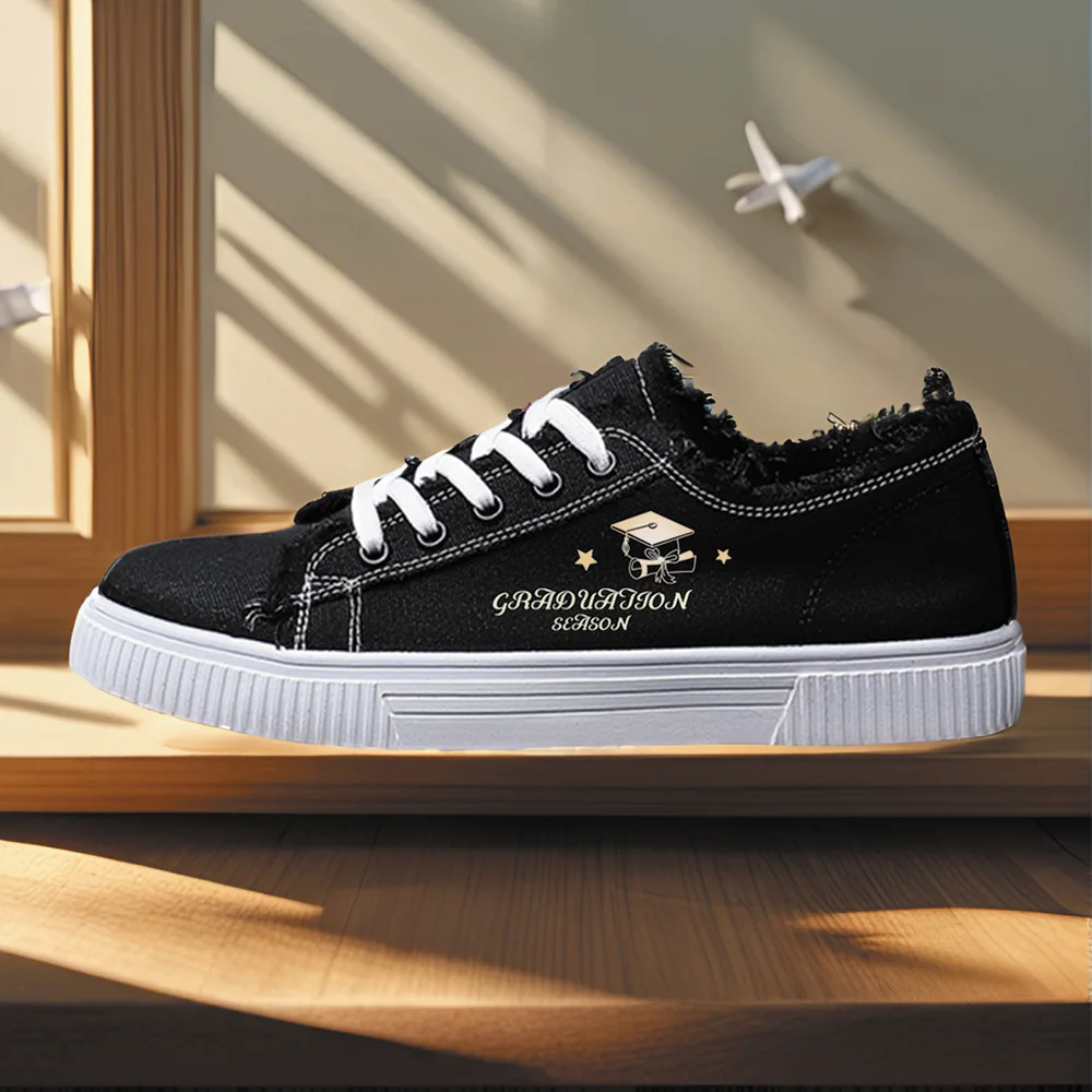 Women's Sports Shoes, Student Sports Enthusiasts, Spring and Summer Women's Canvas Shoes, Bachelor's Hats, High-Top Round Toe Flats Bottom Breathable Vulcanized Shoes, Digital Printing Women's Shoes
Women's Sports Shoes, Student Sports Enthusiasts, Spring and Summer Women's Canvas Shoes, Bachelor's Hats, High-Top Round Toe Flats Bottom Breathable Vulcanized Shoes, Digital Printing Women's Shoes