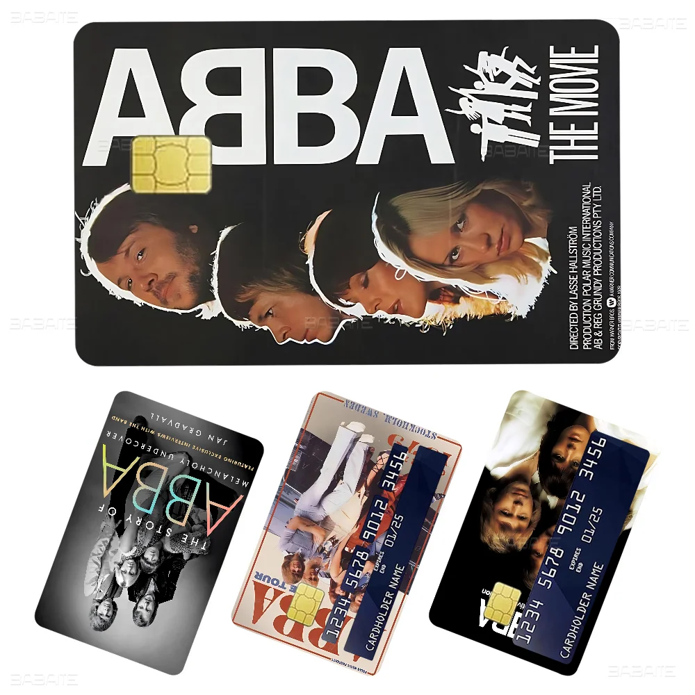 Classic Abba Band Film Skin Sticker Tape For Bank Credit Debit Card Personalized Credit Card Protection Stickers
Classic Abba Band Film Skin Sticker Tape For Bank Credit Debit Card Personalized Credit Card Protection Stickers