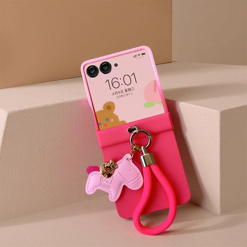 for Xiaomi mix flip Case Horse year Cute phone case for Xiaomi mix flip2 Pink gradient Cover with Cartoon Pony Pendant
for Xiaomi mix flip Case Horse year Cute phone case for Xiaomi mix flip2 Pink gradient Cover with Cartoon Pony Pendant