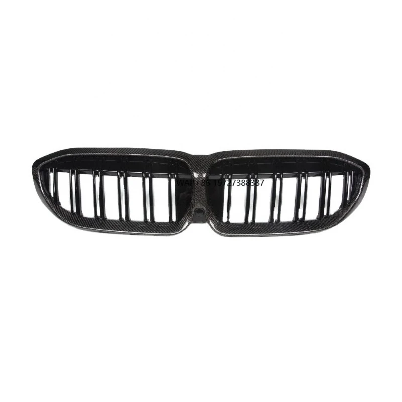 High Quality Carbon Fiber Double Line Front Grille for 3 Series G20 G28 ABS Grilles
High Quality Carbon Fiber Double Line Front Grille for 3 Series G20 G28 ABS Grilles